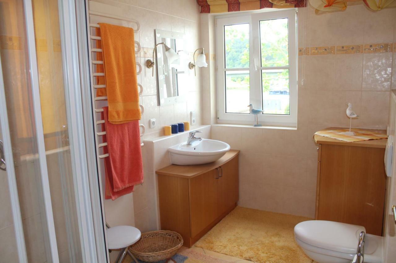 Faehrhaus Ferienwohnung Saarburg Bagian luar foto