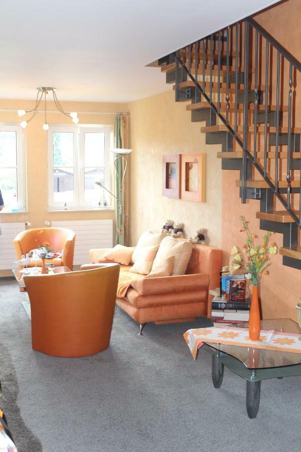 Faehrhaus Ferienwohnung Saarburg Bagian luar foto